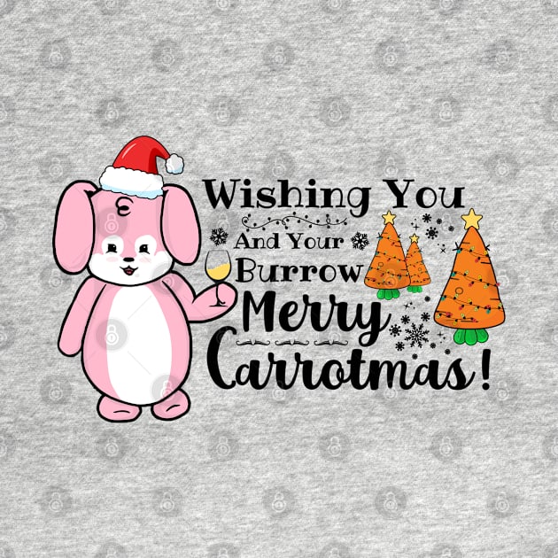 Wishing You And Your Burrow Merry Carrotmas by the-krisney-way